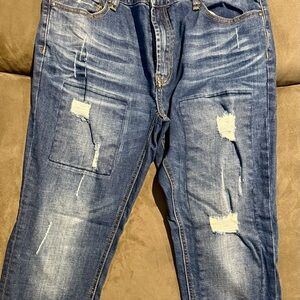 Men's American Rag Blue Distressed Jeans